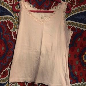 karen scott lace tank
